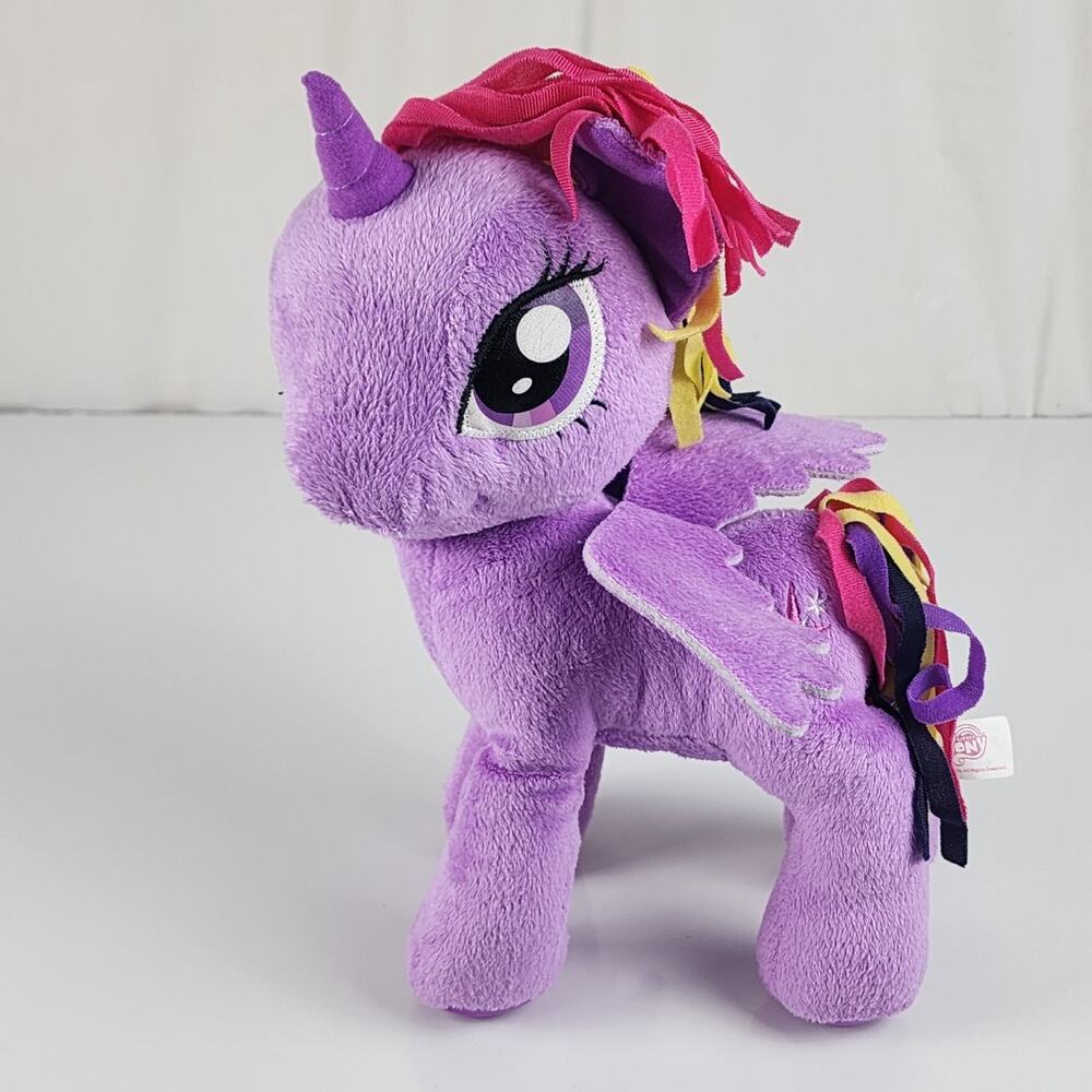 Hasbro 2014 My Little Pony Twilight Sparkle Purple Pegasus Unicorn Plush